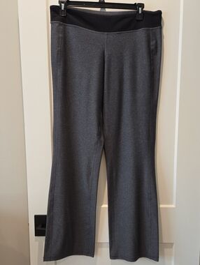Champion Gray & Black Wide-Leg Active Track Pants